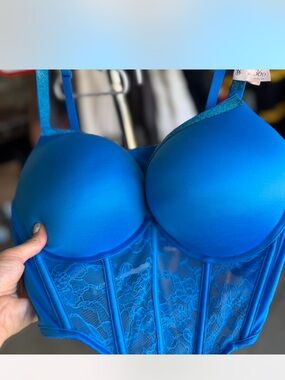 Victoria’s Secret Rhinestone Corset Bra Size 36D